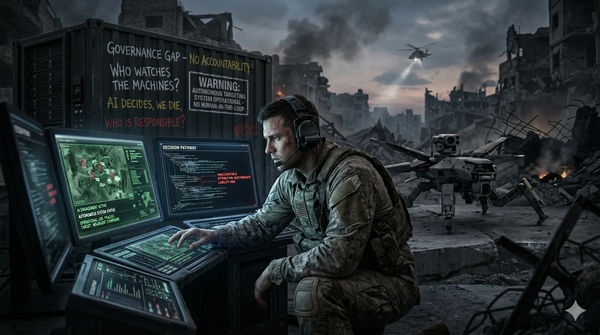 AI on the Battlefield: Speed, Accountability, and the Governance Gap
